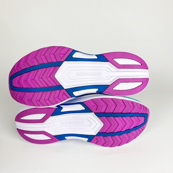New SAUCONY Axon Running Shoe Blaze/Royal S10657-30 Women’s Size 11 Blue - Picture 14 of 15